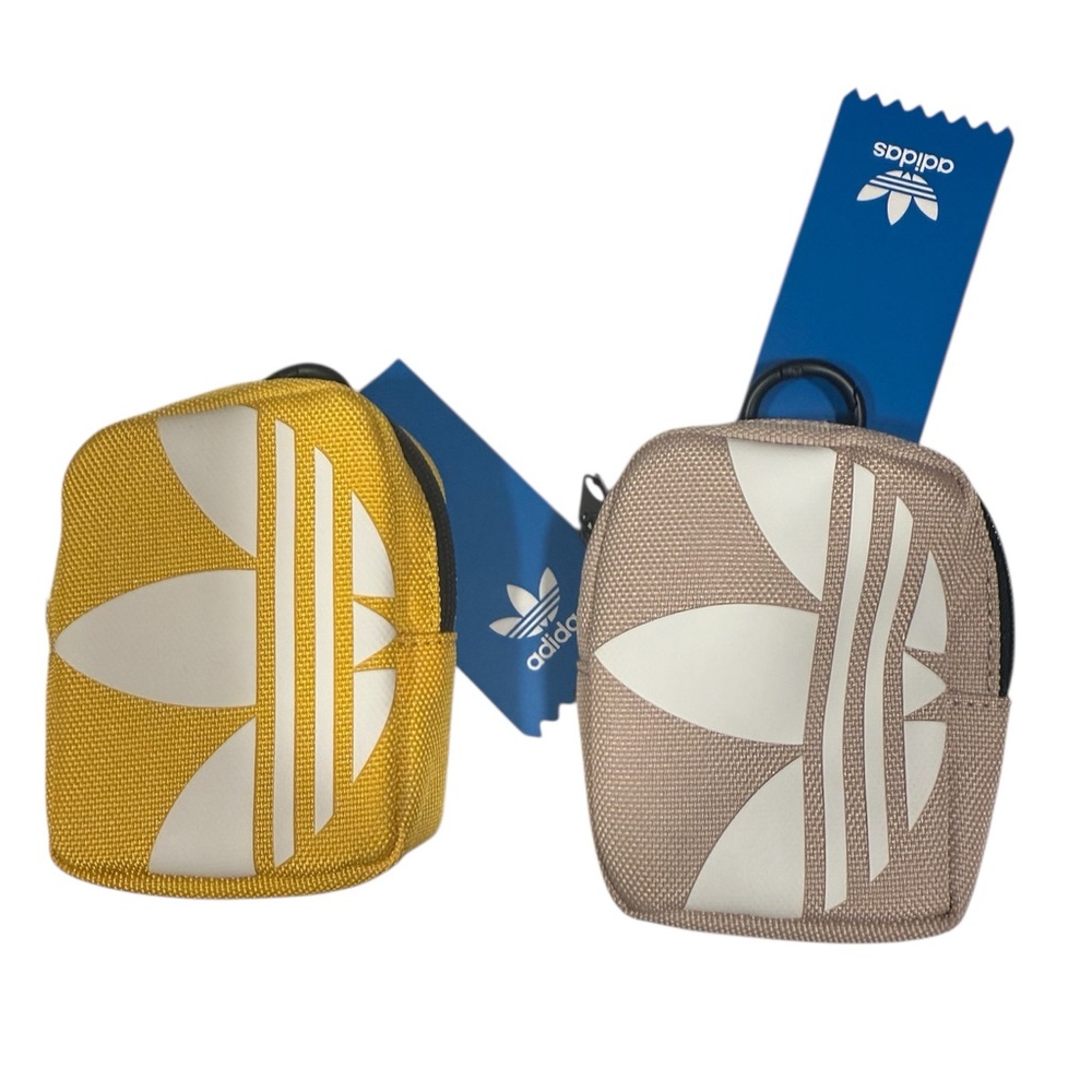 adidas Small Universal City Tech Compact Pouch with Clip New Bundle of Two - Picture 6 of 7